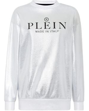 Philipp Plein Iconic Plein Sweatshirt - White