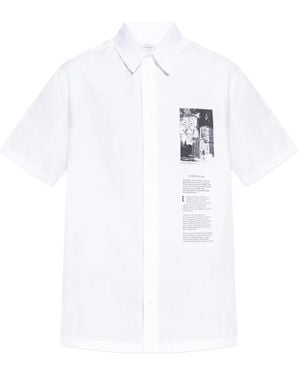 Off-White c/o Virgil Abloh グラフィック シャツ - ホワイト