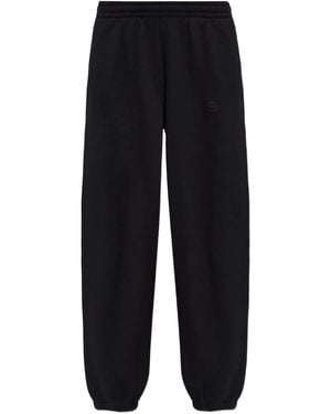 Anine Bing Karter Jogger Framed Monogram - Blue