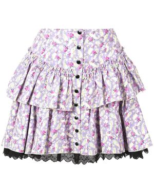 Marc Jacobs The Mini Prairie Skirt - Purple