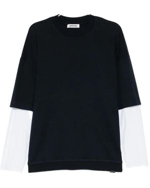 DARKPARK Layered-Sleeve T-Shirt - Black