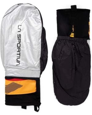La Sportiva Session Tech Logo-Print Gloves - Blue
