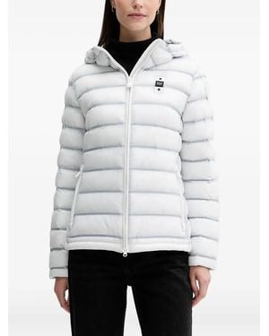 Blauer Ellis Hooded Jacket - White