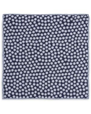 Brunello Cucinelli Pochet Met Stippen - Blauw