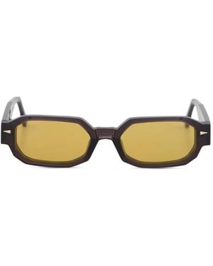 Ahlem Geometric-Frame Sunglasses - Metallic