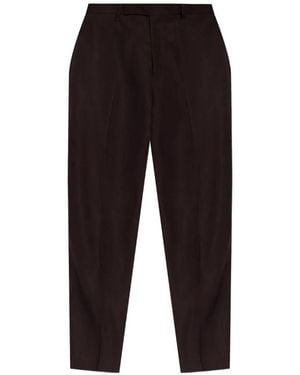 Paul Smith Relaxed-Fit Linen Trousers - Black