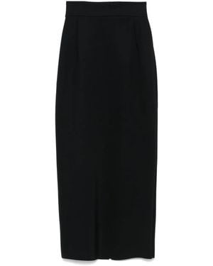 La Petite Robe Di Chiara Boni Luminette Midi-Rok - Zwart