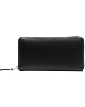 Comme des Garçons Zip Leather Wallet - Black