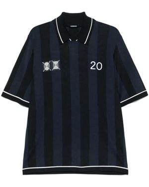 Jacquemus Patterned Polo - Blue