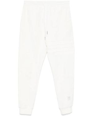 Thom Browne Trainingsbroek Met Vier Strepen - Wit