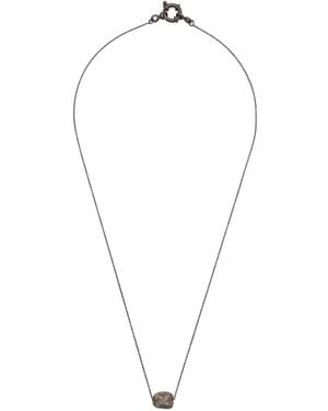 KUNDO Diamond-Pavé Necklace - Blue