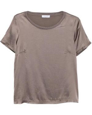 Daniele Fiesoli Seam-Detail T-Shirt - Grey