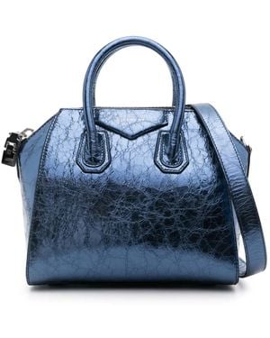Givenchy Mini Antigona Tote Bag - Blue