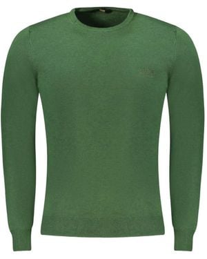 Roberto Cavalli Pullover Mit Logo-Stickerei - Grün