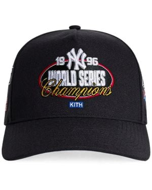 Kith New York Yankees Embroidered Cap - Black