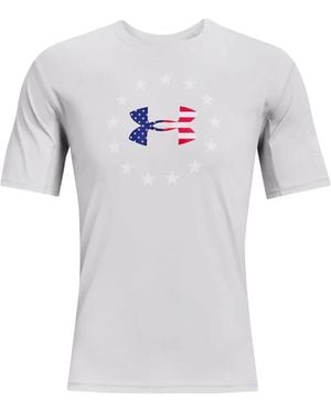 Under Armour Freedom Iso-Chill Ss T-Shirt - White