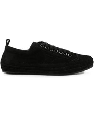 Tom Ford Suede Lace-Up Sneakers - Black