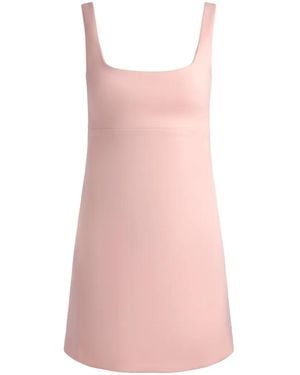 Alice + Olivia Square Neck Mini Dress - Pink