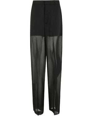 Blumarine Georgette Pants - Black