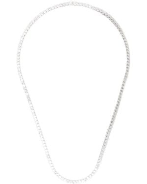Hatton Labs Octagon Stone Necklace - White
