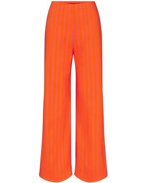 Simon Miller Pantalon Pia En Popeline - Orange