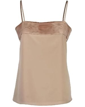 Max Mara Silk Top - Natural
