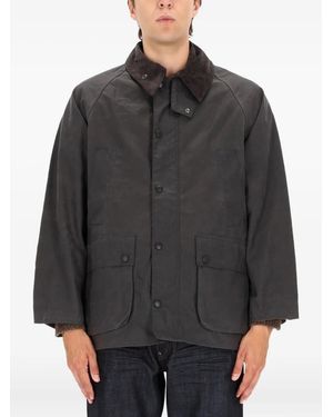 Barbour Corduroy Collar Jacket - Grey