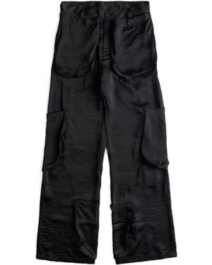 Edward Cuming Hose mit weitem Bein - Schwarz