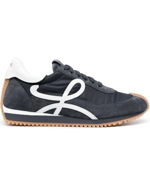 Loewe Flow Runner Sneakers Mit Anagram-Motiv - Blau