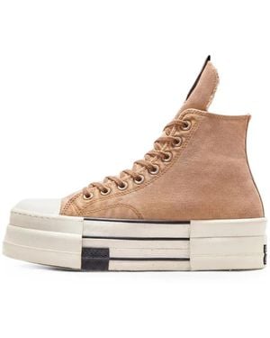 Converse X Drkshdw Dbl Drkstr Overdye Chuck 70 High-Top Trainers - Natural