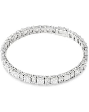 Hatton Labs Crystal-Embellished Tennis Bracelet - Metallic