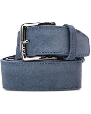 BOSS Leather Belt - Blue
