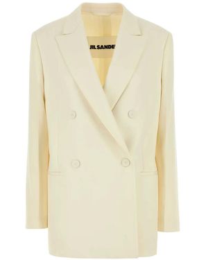 Jil Sander ダブルジャケット - ナチュラル
