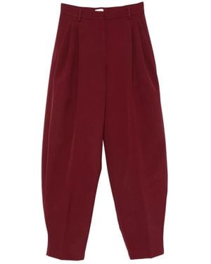 ANDAMANE Cropped Pants - Red