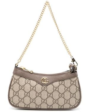Gucci Ophidia Mini-Tasche - Natur