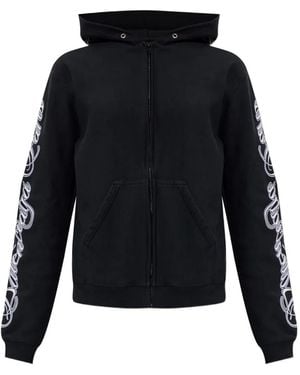 Balenciaga Sudadera Ele's Con Capucha - Azul