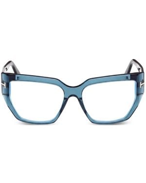 Tom Ford Geometric-Frame Glasses - Multicolor