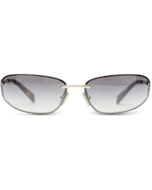 Miu Miu Lunettes De Soleil Miu Nocturne - White