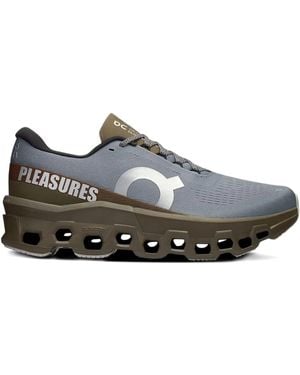 On Shoes X Pleasures X The Loop Cloudmonster 2 Sneakers - Grijs