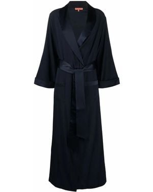 Ermanno Scervino Robe-Style Maxi Dress - Blue