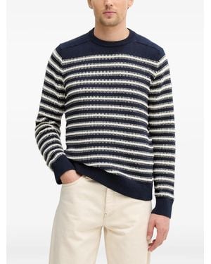 Guess Striped Sweater - Blue