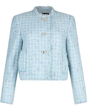 Liu Jo Buttoned Jacket - Blue