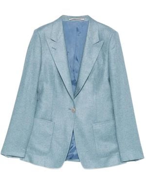 Tagliatore Parigi Pocket Blazer - Blue