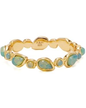 Astrid & Miyu Anello Pear Opal - Metallizzato