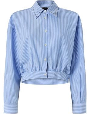 Pinko Verziertes Hemd - Blau