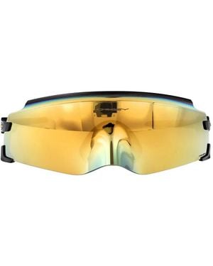 Oakley Kato Shield-Frame Sunglasses - Metallic