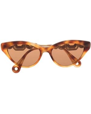 Lanvin Cat-Eye Sunglasses - Brown