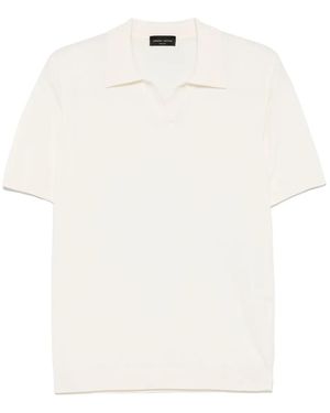 Roberto Collina Top - Bianco