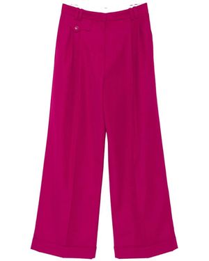 Zimmermann Luna Belt-Loops Pants - Pink