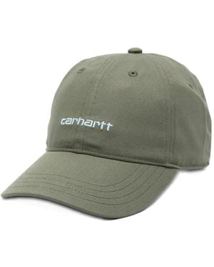 Carhartt Logo-Embroidered Cap - Green
